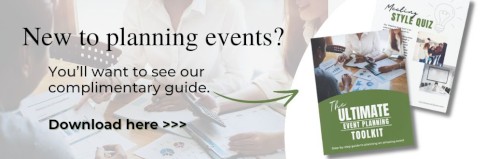 An event planning guide advertisement offering a complimentary download.